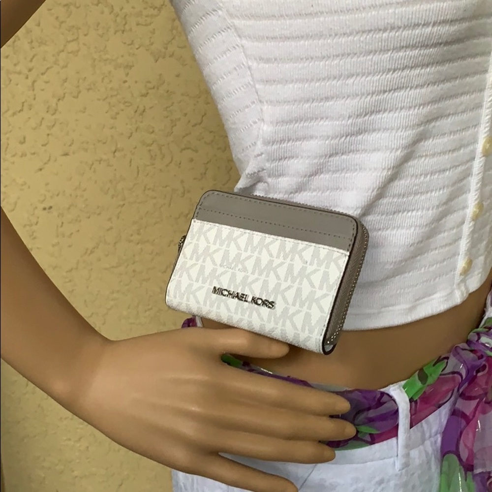 MICHAEL KORS JET SET TRAVEL MD ZA CARD CASE - Picture 13 of 16